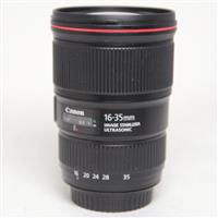 Used Canon EF 16-35mm f/4.0L IS USM Ultra Wide Angle Zoom Lens