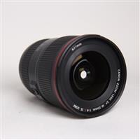 Used Canon EF 16-35mm f/4.0L IS USM Ultra Wide Angle Zoom Lens