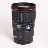 Used Canon EF 16-35mm f/4.0L IS USM Ultra Wide Angle Zoom Lens