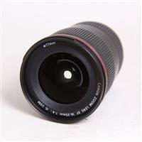 Used Canon EF 16-35mm f/4.0L IS USM Ultra Wide Angle Zoom Lens