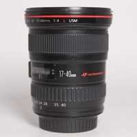 Used Canon EF 17-40mm f/4L USM Ultra Wide Angle Zoom Lens