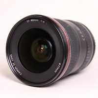 Used Canon EF 17-40mm f/4L USM Ultra Wide Angle Zoom Lens