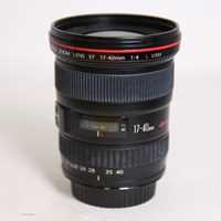 Used Canon EF 17-40mm f/4L USM Ultra Wide Angle Zoom Lens