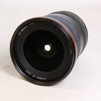 Used Canon EF 17-40mm f/4L USM Ultra Wide Angle Zoom Lens