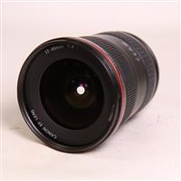 Used Canon EF 17-40mm f/4L USM Ultra Wide Angle Zoom Lens