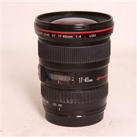 Used Canon EF 17-40mm f/4L USM Ultra Wide Angle Zoom Lens