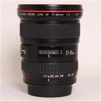 Used Canon EF 17-40mm f/4L USM Ultra Wide Angle Zoom Lens