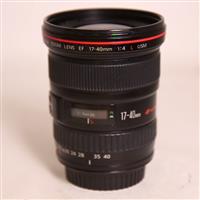 Used Canon EF 17-40mm f/4L USM Ultra Wide Angle Zoom Lens