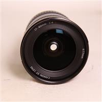 Used Canon EF 17-40mm f/4L USM Ultra Wide Angle Zoom Lens