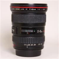 Used Canon EF 17-40mm f/4L USM Ultra Wide Angle Zoom Lens