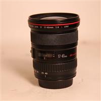 Used Canon EF 17-40mm f/4L USM Ultra Wide Angle Zoom Lens