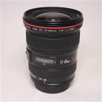 Used Canon EF 17-40mm f/4L USM Ultra Wide Angle Zoom Lens