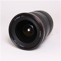 Used Canon EF 17-40mm f/4L USM Ultra Wide Angle Zoom Lens