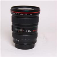 Used Canon EF 17-40mm f/4L USM Ultra Wide Angle Zoom Lens