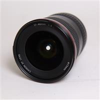 Used Canon EF 17-40mm f/4L USM Ultra Wide Angle Zoom Lens