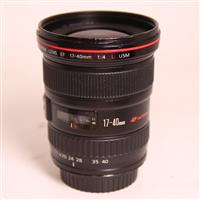 Used Canon EF 17-40mm f/4L USM Ultra Wide Angle Zoom Lens
