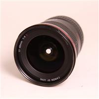 Used Canon EF 17-40mm f/4L USM Ultra Wide Angle Zoom Lens