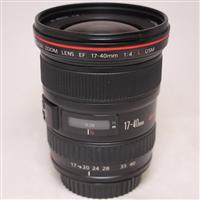 Used Canon EF 17-40mm f/4L USM Ultra Wide Angle Zoom Lens