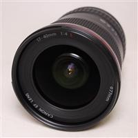 Used Canon EF 17-40mm f/4L USM Ultra Wide Angle Zoom Lens