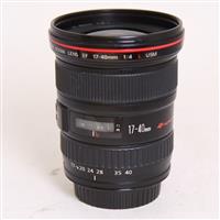 Used Canon EF 17-40mm f/4L USM Ultra Wide Angle Zoom Lens