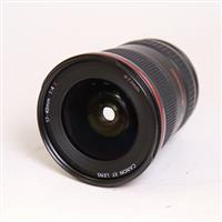 Used Canon EF 17-40mm f/4L USM Ultra Wide Angle Zoom Lens
