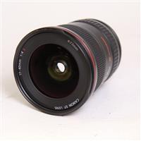 Used Canon EF 17-40mm f/4L USM Ultra Wide Angle Zoom Lens