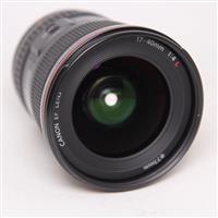 Used Canon EF 17-40mm f/4L USM Ultra Wide Angle Zoom Lens