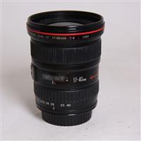 Used Canon EF 17-40mm f/4L USM Ultra Wide Angle Zoom Lens