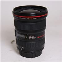 Used Canon EF 17-40mm f/4L USM Ultra Wide Angle Zoom Lens