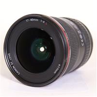 Used Canon EF 17-40mm f/4L USM Ultra Wide Angle Zoom Lens