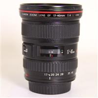 Used Canon EF 17-40mm f/4L USM Ultra Wide Angle Zoom Lens