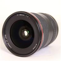 Used Canon EF 17-40mm f/4L USM Ultra Wide Angle Zoom Lens