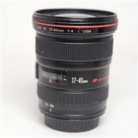Used Canon EF 17-40mm f/4L USM Ultra Wide Angle Zoom Lens