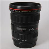 Used Canon EF 17-40mm f/4L USM Ultra Wide Angle Zoom Lens