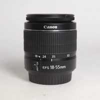 Used Canon EF-S 18-55mm f/3.5-5.6 III Lens