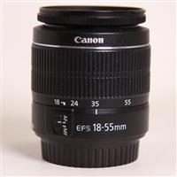 Used Canon EF-S 18-55mm f/3.5-5.6 III Lens
