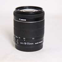 Used Canon EF-S 18-55mm f/3.5-5.6 IS STM Lens