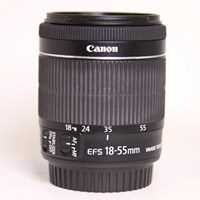 Used Canon EF-S 18-55mm f/3.5-5.6 IS STM Lens