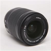 Used Canon EF-S 18-55mm f/3.5-5.6 IS STM Lens