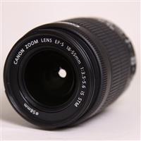 Used Canon EF-S 18-55mm f/3.5-5.6 IS STM Lens
