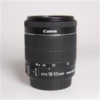 Used Canon EF-S 18-55mm f/3.5-5.6 IS STM Lens