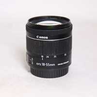 Used Canon EF-S 18-55mm f/4-5.6 IS STM Lens