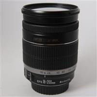 Used Canon EF-S 18-200mm f/3.5-5.6 IS Zoom Lens