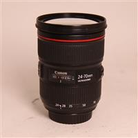 Used Canon EF 24-70mm f/2.8L II USM Zoom Lens