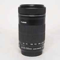 Used Canon EF-S 55-250mm f/4-5.6 IS STM Telephoto Zoom Lens