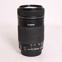 Used Canon EF-S 55-250mm f/4-5.6 IS STM Telephoto Zoom Lens