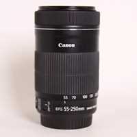 Used Canon EF-S 55-250mm f/4-5.6 IS STM Telephoto Zoom Lens