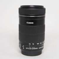 Used Canon EF-S 55-250mm f/4-5.6 IS STM Telephoto Zoom Lens