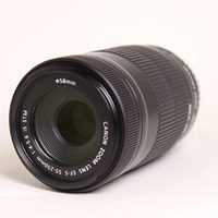 Used Canon EF-S 55-250mm f/4-5.6 IS STM Telephoto Zoom Lens