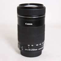 Used Canon EF-S 55-250mm f/4-5.6 IS STM Telephoto Zoom Lens